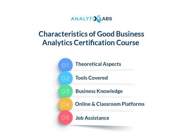 Characteristics of Good Analytics Certification Course