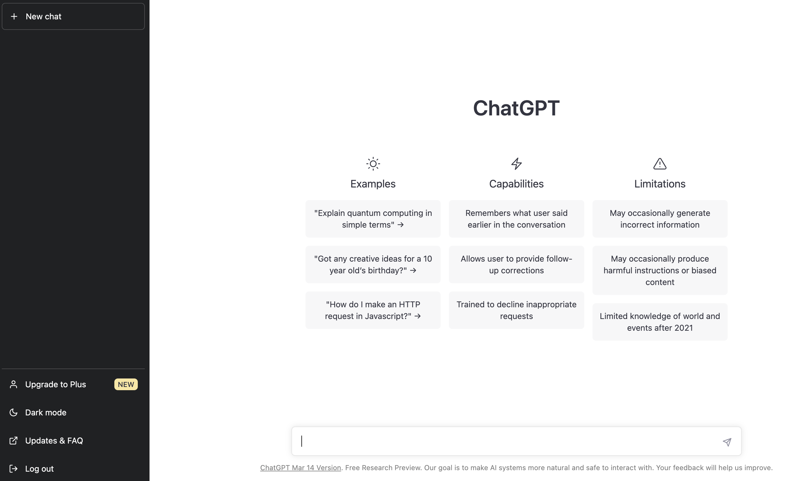 chatgpt features