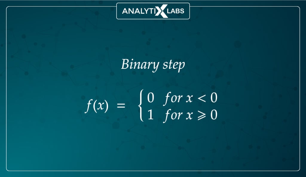 binary step function