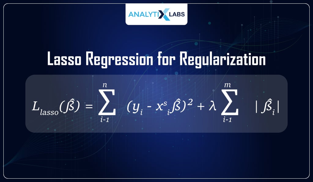 lasso regression for regularization