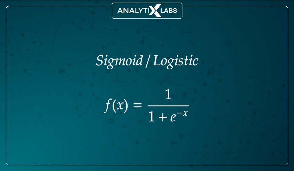 sigmoid function formula