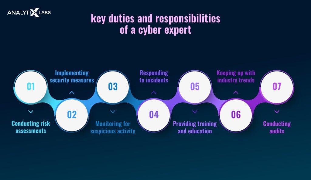 duties of cyber security expert