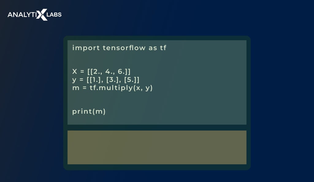 tensorflow multiplication